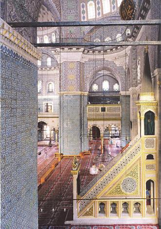 Yeni mosque interior, Istanbul